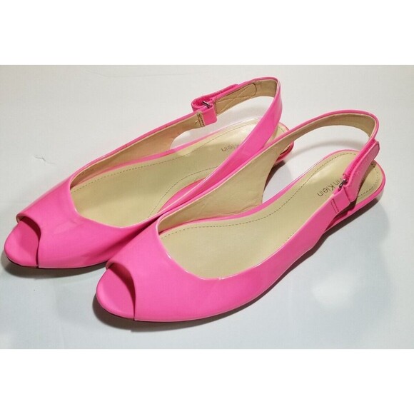 Calvin Klein Shoes - Calvin Klein Women's Shoes Neon Pink Patent US Size 9M Jaylin New READ BELOW